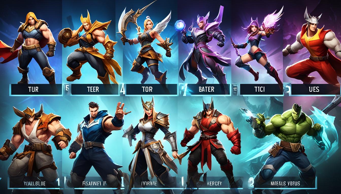 Daftar Tier Hero Vainglory