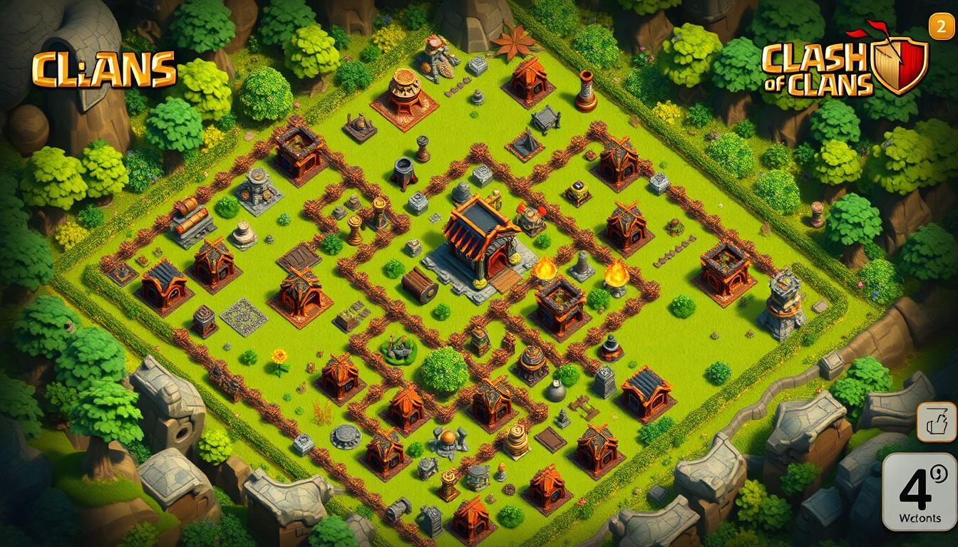 Clash of Clans base design