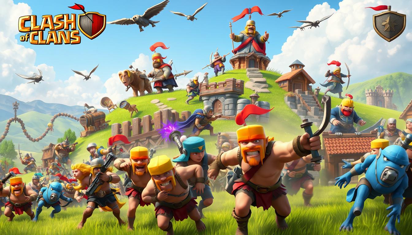 Kombinasi pasukan Clash of Clans